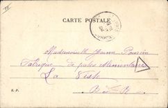 VINTAGE POSTCARD Theater Naida Woman