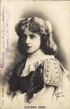 VINTAGE POSTCARD Theater Woman Suzanne Demay