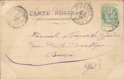 VINTAGE POSTCARD Theater Woman Suzanne Demay