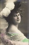 VINTAGE POSTCARD Theater Woman Reta Walter