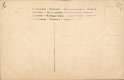 VINTAGE POSTCARD Theater Woman Reta Walter