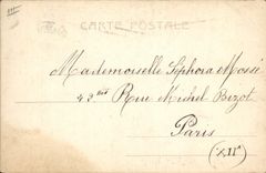 VINTAGE POSTCARD Theater Woman Miss Willy