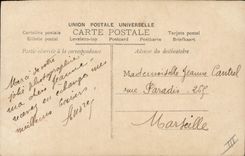 VINTAGE POSTCARD Theater Woman Dorgere Swan