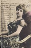VINTAGE POSTCARD Theater Beauregard Woman