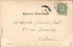 VINTAGE POSTCARD Theater Woman Parisiana De Roncy