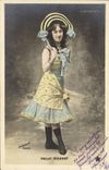 VINTAGE POSTCARD Theater Woman Alhambra Nelly Rodney