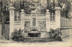 VINTAGE POSTCARD Polar Fountain Charcot Lamalou les Bains