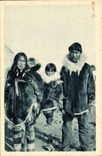 VINTAGE POSTCARD Polar Arctic Circle Alaska Those which civilization did not offset