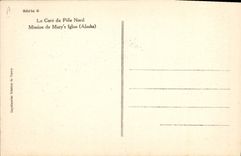 VINTAGE POSTCARD Polaire cleans It North pole Mission of Mary' S Alaska igloo