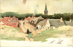 CPA Fantaisie Illustrateur Domburg