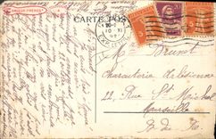 CPA Fantaisie Illustrateur Bateaux Marins