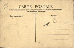 CPA (dessin la main) Bateau