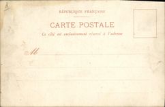 VINTAGE POSTCARD (drawing the hand) Re-examined Child guerriere One wounds