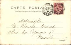 CPA (dessin la main) Fleurs