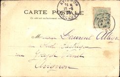 CPA (dessin la main) Fleurs