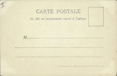 VINTAGE POSTCARD Boat of Paris sin Fair of 1900 the boat Ground Neuvien Palate of the Sea and Armies