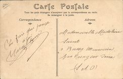 VINTAGE POSTCARD Boat of Fecamp sin the large quay at the time of the departure of a Neuvier Ground