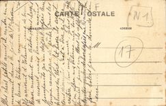 VINTAGE POSTCARD Boat of sin St Malo On the way for New Ground Botrel