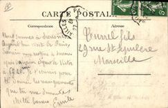 VINTAGE POSTCARD Boat of Suresnes sin edges of the Seine the New Ground Cod-fishing boat