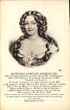 CPA Montespan Athenais Marquise de 