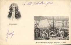 CPA Duquesne Bombardement d'Alger 1683