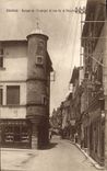 CPA Escargot Tournus Maison de l'escargot et rue de la Republique