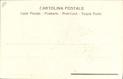 CPA Chiens Chien Chasse a courre Cavalier Cheval