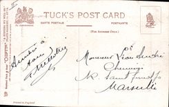 CPA Chiens Chien Chasse a courre Cavalier Cheval