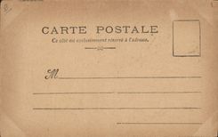 CPA Chiens Chien Chasse a courre Cavalier Cheval