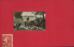 CPA Chiens Chien Chasse a courre 