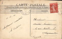 CPA Chiens Chien Chasse a courre Cerf Hallali