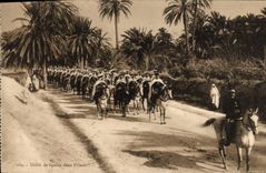 La POSTAL de la VENDIMIA enmarañó Militaria de Spahis en el desierto