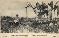 CPA Militaria Spahi en reconnaissance