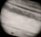 CPM Observatoire du Pic du Midi Bagneres de Bigorre La planete Jupiter avec l'ombre d'un satellite