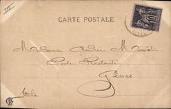 VINTAGE POSTCARD Theater Consuelo Woman