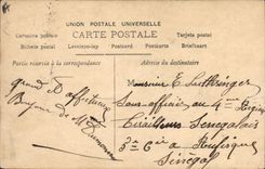 VINTAGE POSTCARD Theater Liliane Woman