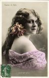 VINTAGE POSTCARD Theater Woman Christiana Casino of Paris