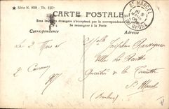 VINTAGE POSTCARD Theater Woman Rose d' Avril