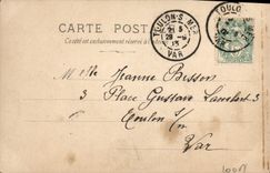 VINTAGE POSTCARD Theater Woman L Piron