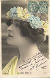 VINTAGE POSTCARD Theater Woman Colonna Romano