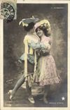 VINTAGE POSTCARD Theater Woman Alhambra Jessie Templeton Marie O Niel