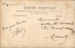 VINTAGE POSTCARD Theater Woman Alhambra Jessie Templeton Marie O Niel