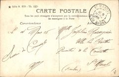 VINTAGE POSTCARD Theater Woman De Norez