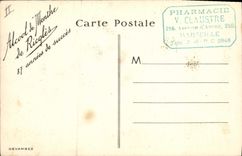 VINTAGE POSTCARD Theater Moliere Woman the Invaluable Ridiculous ones