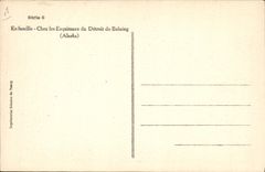 VINTAGE POSTCARD Polar In family At the Eskimos of the Strait of Behring Alaska