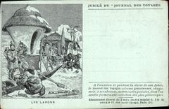 CPA Polaire Jubile du Journal des Voyages les lapons