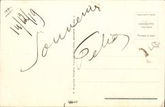 VINTAGE POSTCARD Fantasy Illustrator Children Cat