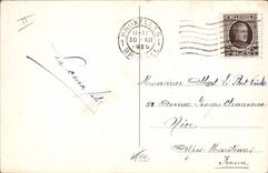 CPA Fantaisie Illustrateur Enfant Chien