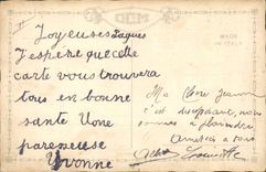 VINTAGE POSTCARD Fantasy Illustrator Easter Chicks