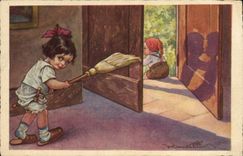 CPA Fantaisie Illustrateur Enfants